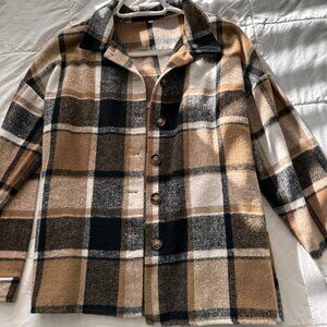 Flannel Jacket Size S